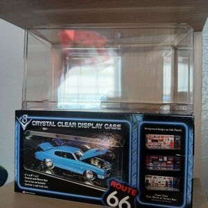 Pioneer Display Case with Clear‎ Bottom for 1/24 Scale Cars NEW